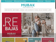 Tablet Screenshot of mubak.com